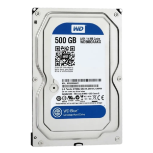 HD Interno Western Digital WD Blue 500GB 3.5" SATA III 6Gb/s 7200RPM 16MB Cache WD5000AAKX
