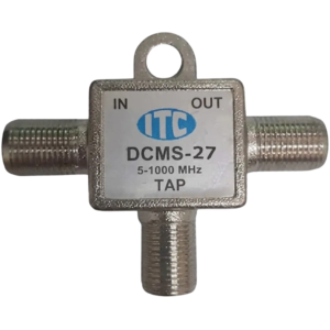 Tomada TAP de Sistema Coletivo Blindada ITC Tipo T 27dB 5-1000MHz