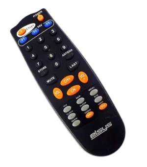Controle Remoto Elsys RC-E10 Infravermelho para Receptor Digital Analogico Plug and Play