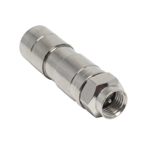 Conector F de Compressão Profissional para Cabo Coaxial RG11