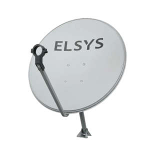 Antena Parabólica Offset Banda Ku 60 cm Elsys Oi TV Alto Ganho Aço Galvanizado
