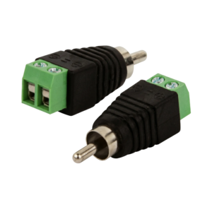 Adaptador Borne para Conector RCA Macho RDL Network Blindagem Interna e Fixação por Parafuso - UND