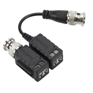 Vídeo Balun Passivo Padrão Parafusável para CFTV HDCVI HDTVI AHD CVBS
