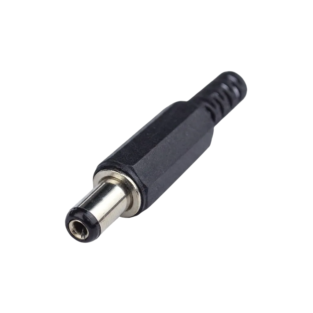 Diverteck Cabo de Alimentação DC para Teclado Musical Eletrônico Plug P4 - 1.20m