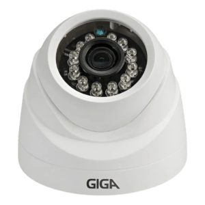 Câmera de Segurança Dome Giga GSHD30D HD 720P IR 30m Lente Fixa Sensor 1/3