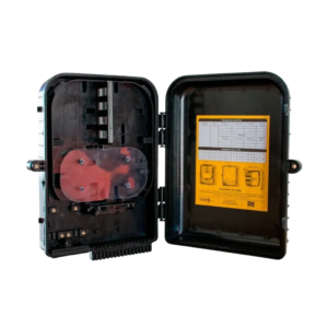 Caixa de Terminação Óptica CTO 16FO Externa IP65 com Bandeja e Suporte para Splitter CCN - CTO-16FO