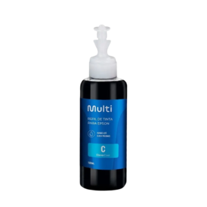 Refil de Tinta Ciano Multilaser Corante para Impressoras Epson 100ml RF006