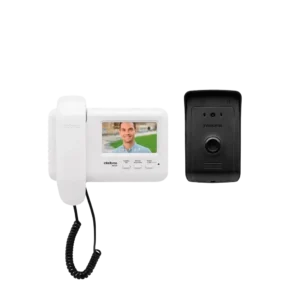 Vídeo Porteiro Eletrônico Intelbras IVR 1010 Display 4,3 Polegadas Abertura de 2 Fechaduras