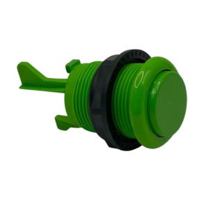 Botao de Pressao Acrilico Verde 28mm sem Microswitch para Painel e Controle de Acesso