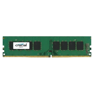 Memória RAM Crucial 4GB DDR4 2400MHz PC4-19200 CL17 1.2V Unbuffered DIMM 288 Pinos CT4G4DFS824A