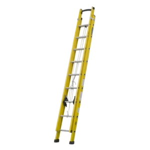 Escada Extensível de Fibra de Vidro Cogumelo EFV-15 4,80m Isolamento Elétrico NR-10 NR-35