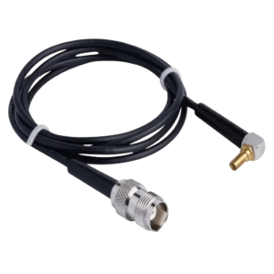 Cabo Adaptador de Celular Aquário CF-410 para LG B220 Coaxial RG174 1m TNC Fêmea 50 Ohms