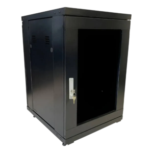 Rack Servidor 19 Polegadas 20U x 570mm BBK Modular Metalúrgico de Piso/Parede Preto