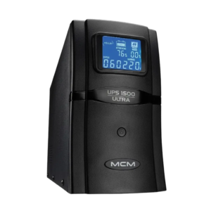 Nobreak MCM UPS 1500 Ultra UPS0196 1500VA 750W Monovolt 115V Display LCD 6 Tomadas