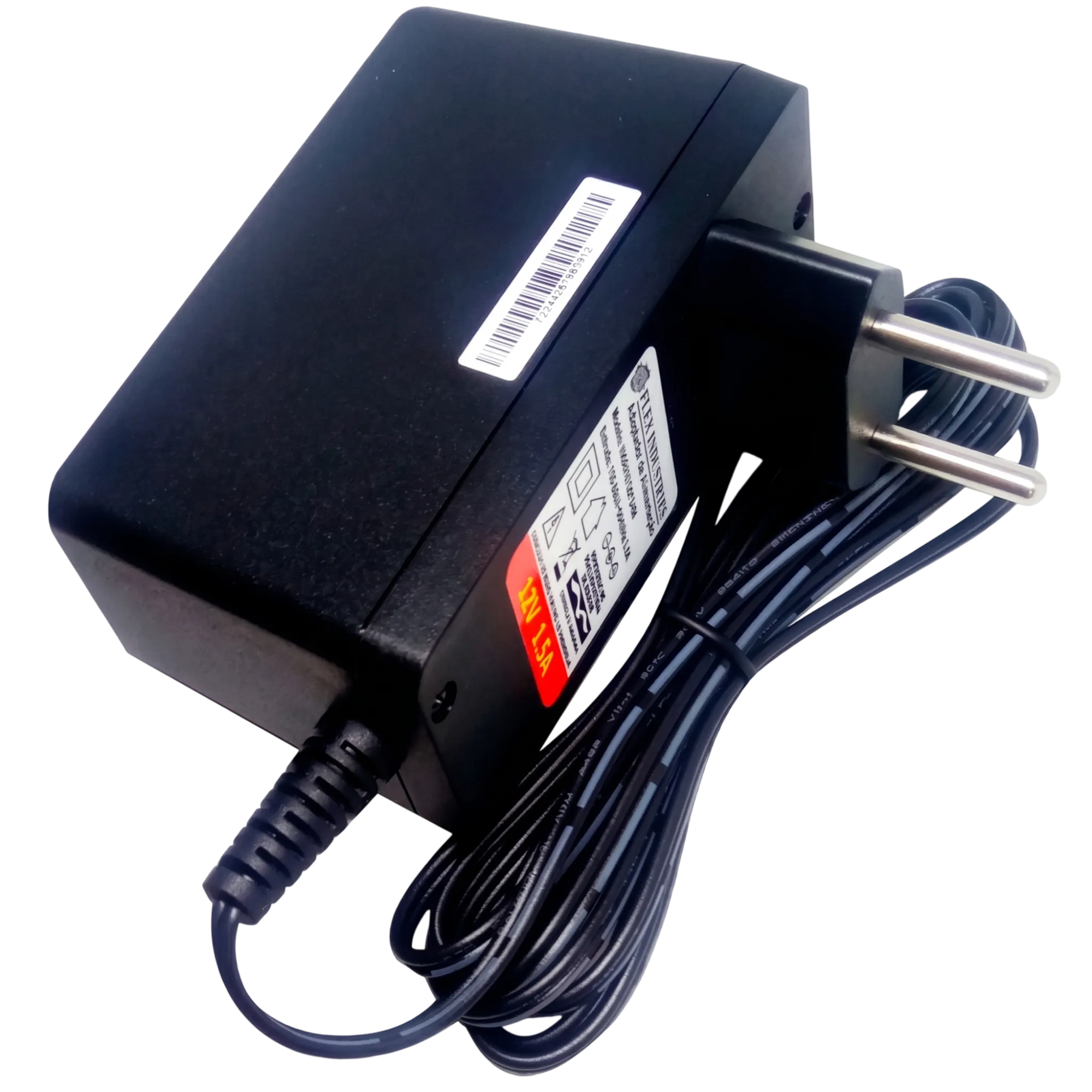 Fonte de Alimentação Chaveada 12V 1.5A Bivolt Max Amper - Plug P2/P4