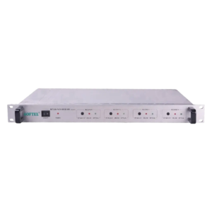 Receptor Optico CATV Softel SR804R 4 Saidas RF AGC GaAs Rack 19 1U Bivolt