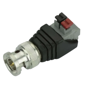 Conector Borne BNC Macho 75 Ohms com Engate Rápido por Pressão Código 062-0298