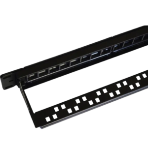 Regua Vazia para Patch Panel 24 Portas GTS 52.024R Modular Descarregada 1U Rack 19