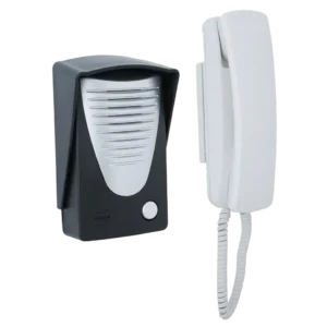Kit Porteiro Eletrônico GP1 Interfone Residencial Bivolt com Acionamento de Fechadura 12V RCG