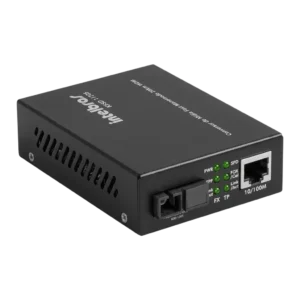 Conversor de Mídia Gigabit Ethernet Monomodo WDM 20km Lado B Intelbras KGSD 1120 B Conector SC Simplex 10/100/1000 Mbps