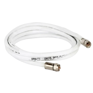 Cabo Coaxial Cabletech RGE06 Tri-Shield (TS) - Branco