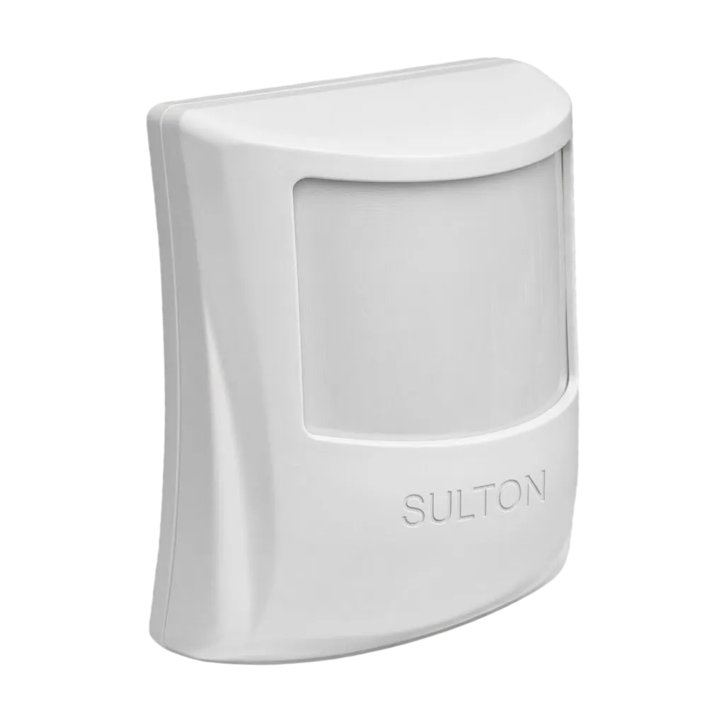 Sensor de Movimento Infravermelho Passivo Microprocessado Sulton Vision Digital PET Imunidade 20kg 12m