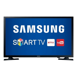 Smart TV LED 32 Samsung UN32J4300AGXZD HD Wi-Fi 2 HDMI 1 USB Bivolt Preto
