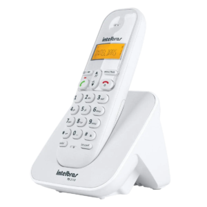 Telefone Sem Fio Digital Intelbras TS 3110 Branco DECT 6.0 Identificador de Chamadas Bivolt