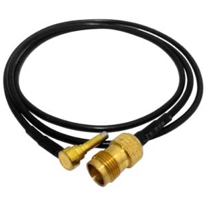 Kit Adaptador Celular Lemon Cabo Coaxial RG174 0.80m Conector TNC 50 Ohms