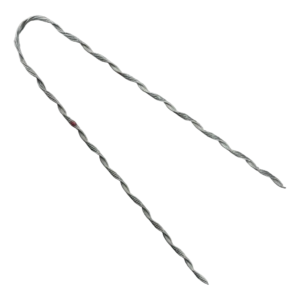 Profissional Alça Pré-Formada para Cordoalha de Aço 2.77mm Preta para Ancoragem de Cabo Drop Óptico