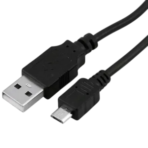 Cabo USB 2.0 A Macho para Micro USB V8 Macho Carga e Dados Pix 018-1406 - 1.0 Metro Preto