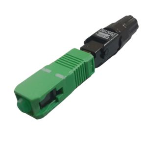 Conector Óptico de Campo Fast Crimp SC/APC Transcend Rosca Verde