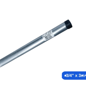 Tubo Galvanizado Bedin Sat para Mastro de Antena 3/4 Polegada 3 Metros