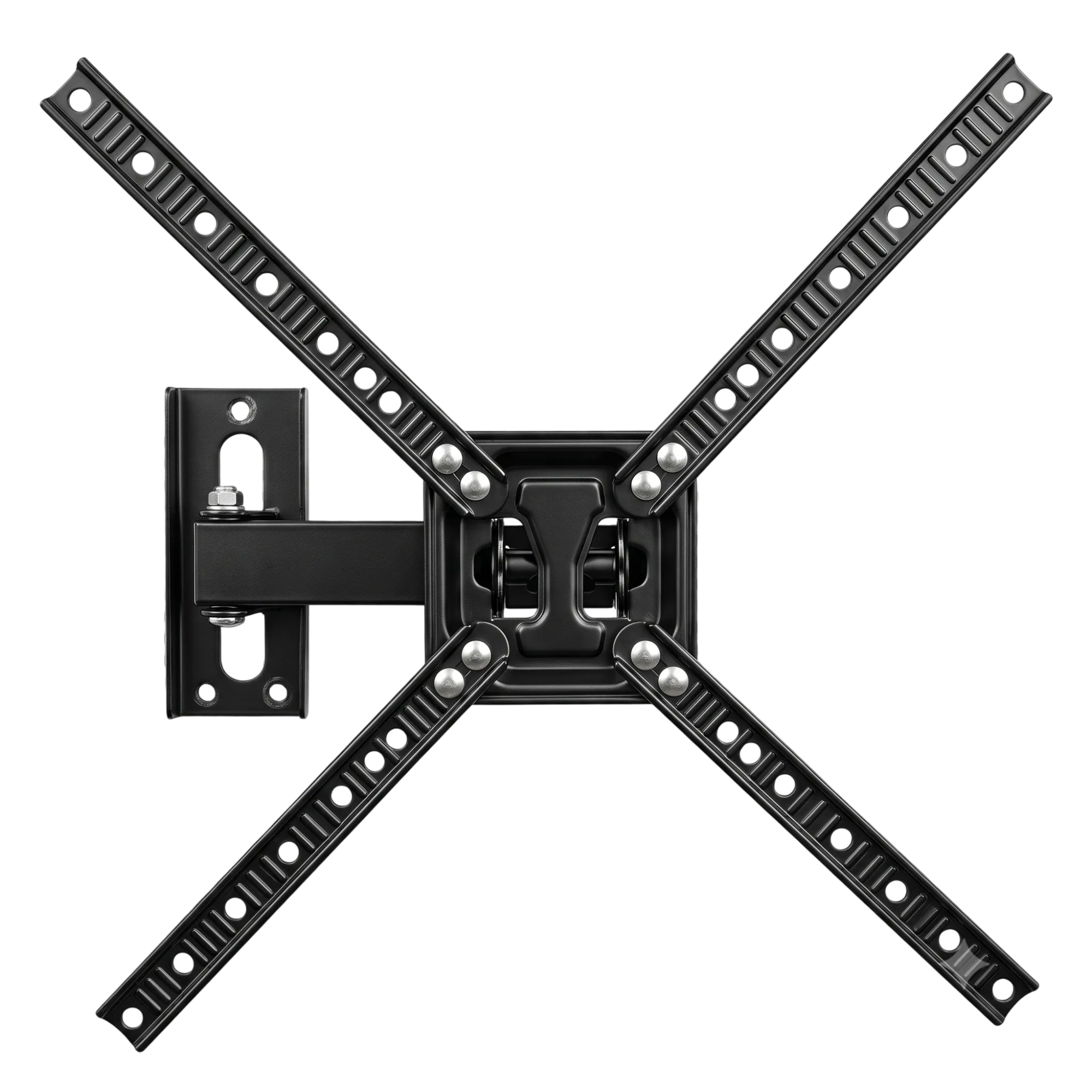 Bedinsat BA32 Suporte Articulado de Parede para TV LED/LCD de 14" a 42" com Adaptador de Extensão VESA até 400x400mm Preto