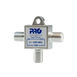 Tomada Sistema T de Coluna 16dB 1GHz Proeletronic PQTT-1216B