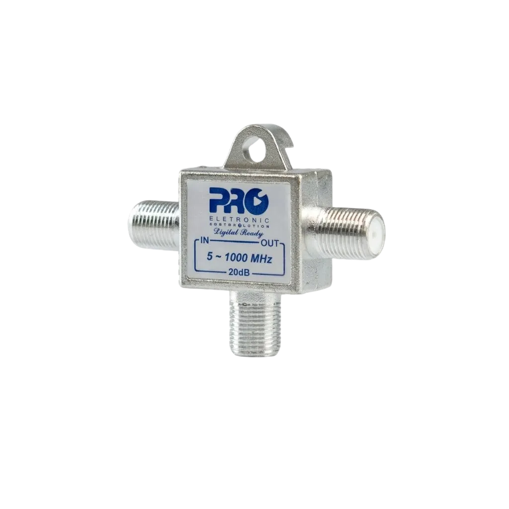 Tomada Sistema T de Coluna 20dB 1GHz Proeletronic PQTT-1220B
