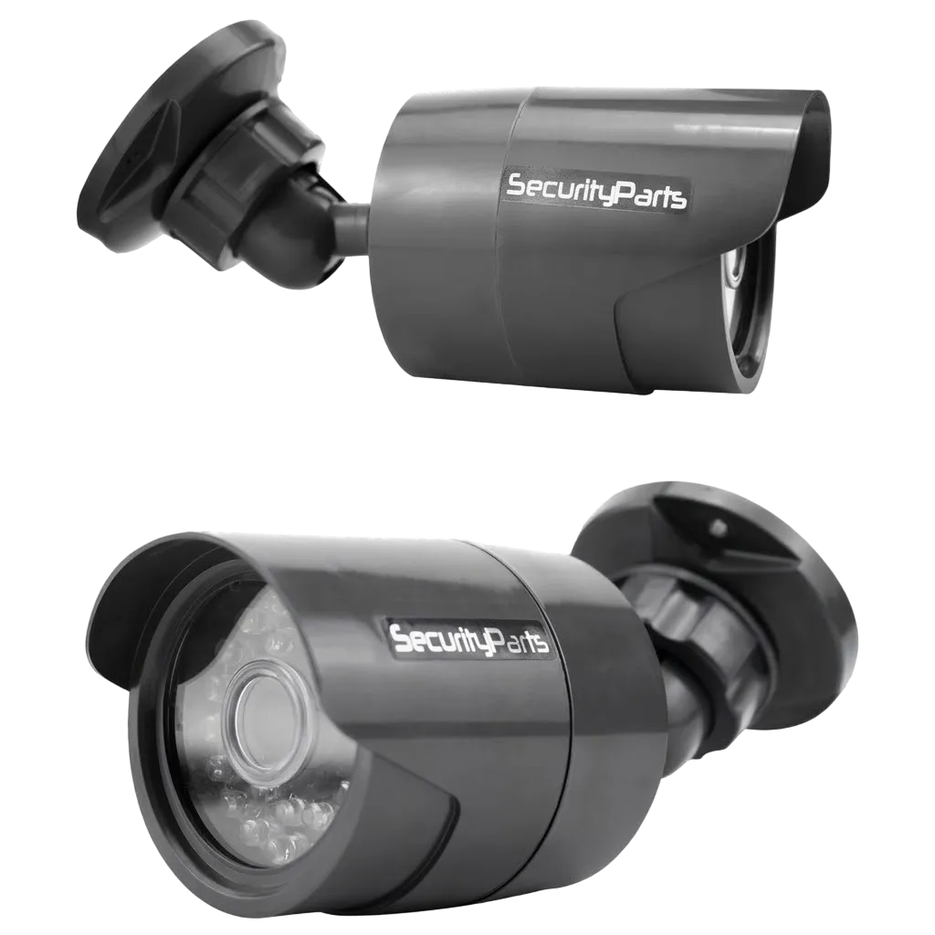 Câmera Falsa de Segurança Tipo Bullet IR XT104 Bivolt 127V/220V com LED Sinalizador e Suporte Articulado