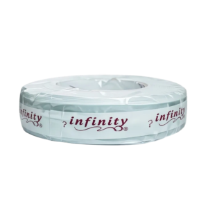 Cabo Coaxial RG6 Infinity 67% de Malha 75 Ohms Branco Rolo de 100 Metros