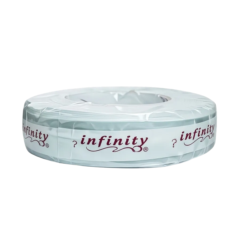 Cabo Coaxial RG6 Infinity 67% de Malha 75 Ohms Branco Rolo de 100 Metros