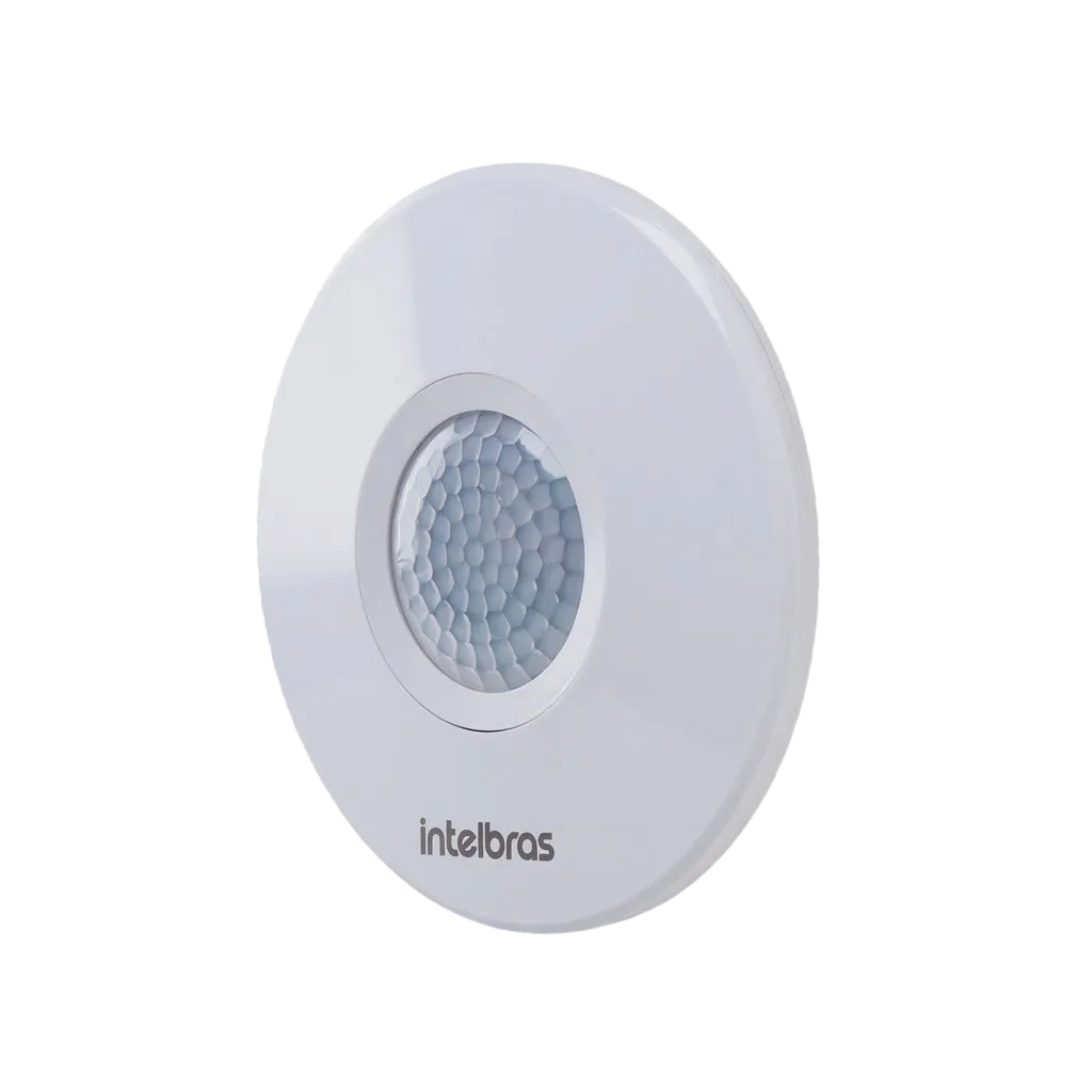 Sensor de Presença para Iluminação Intelbras ESP 360 Teto Infravermelho Bivolt Automático Fotocélula