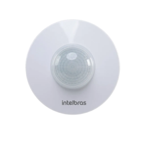 Sensor de Presença de Teto Intelbras PIR 360 Graus com Fotocélula ESP 360+