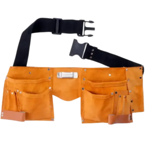 Cinto para Ferramentas Ajustável com 11 Bolsos Rebitado Poliéster 600D XT9FT