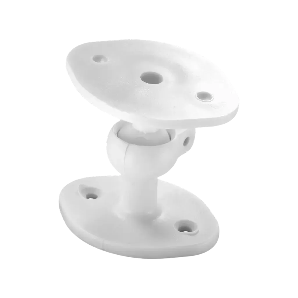 Articulador para Sensores de Alarme JFL XT153 Suporte Multidirecional em ABS com Passagem Interna de Cabo