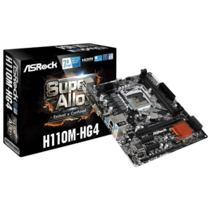 Placa Mãe Intel ASRock H110M-HG4 DDR4 LGA 1151 Micro ATX