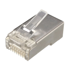 Conector Macho Modular RJ45 Blindado Cat5e STP (8P8C) - Unidade