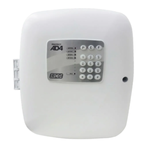 Kit Central de Alarme Sem Fio AD4-EC3 4 Setores Misto 433,92MHz Bivolt com Sirene e Sensores RCG