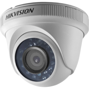 Hikvision DS-2CE56D0T-IRPF Câmera Dome Plástica Híbrida 4 em 1 Full HD 1080p Lente 2.8mm IR 20m