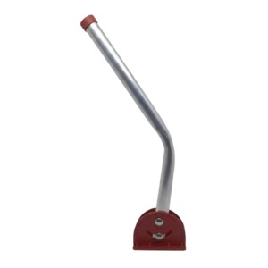 Profissional Mastro para Antena com Base Articulada em Aço Galvanizado 1 Polegada x 1,0 Metro