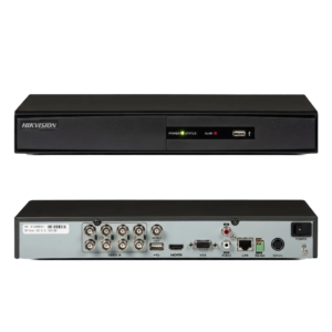 DVR 8 Canais Hikvision DS-7208HUHI-K1 Turbo HD 4K 8MP H.265 Pro+ Pentabrídeo 1 Unidade