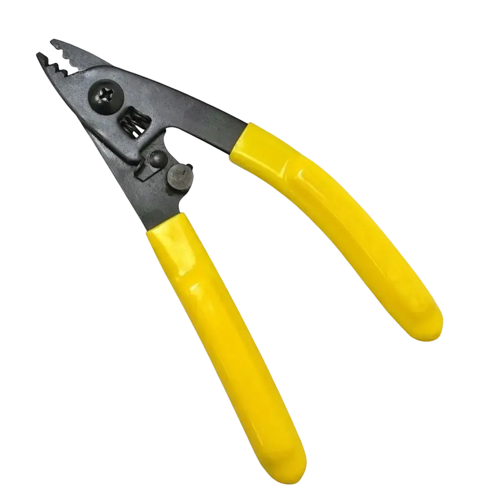 Alicate Decapador de Fibra Óptica 3 Cavidades Modelo CODCD001 para Revestimento 250um 900um e Capa 2mm 3mm